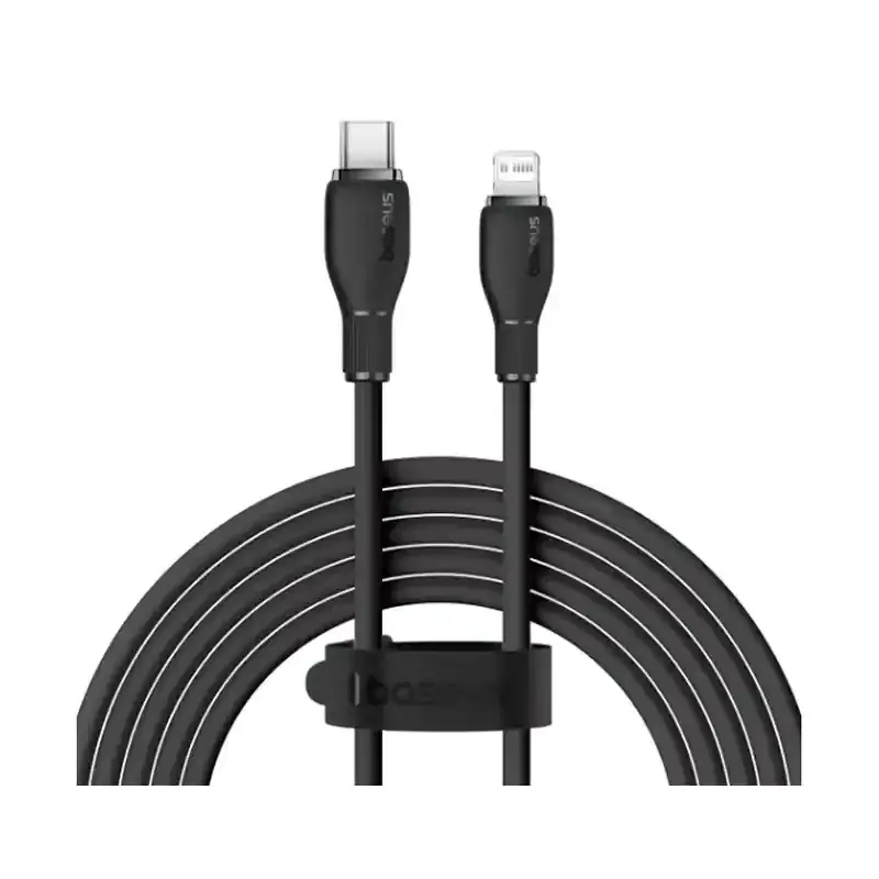 کابل Pudding Series باسئوس مشکی